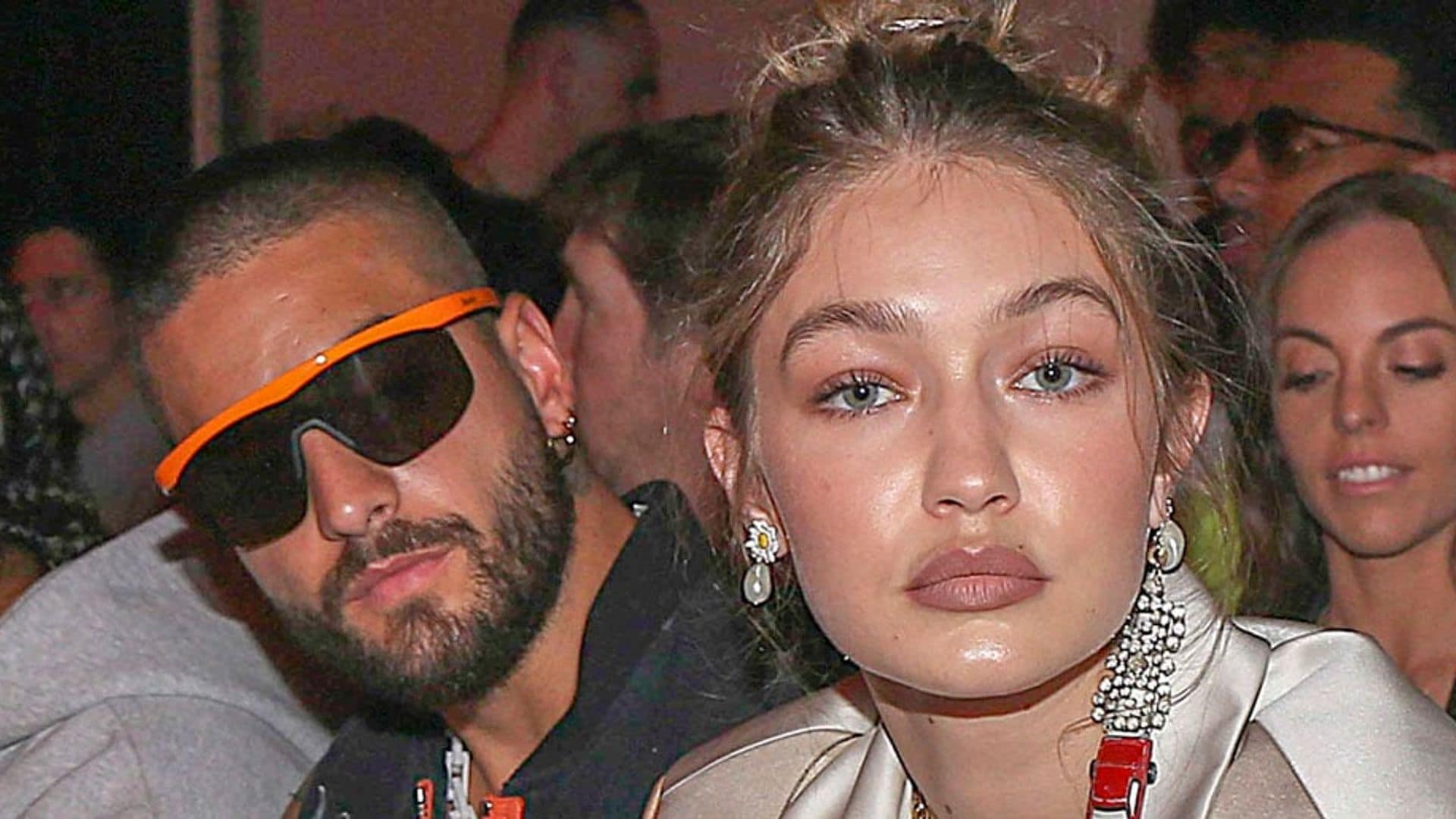 Maluma and Gigi Hadid take the front row seat at Men's Fashion Week