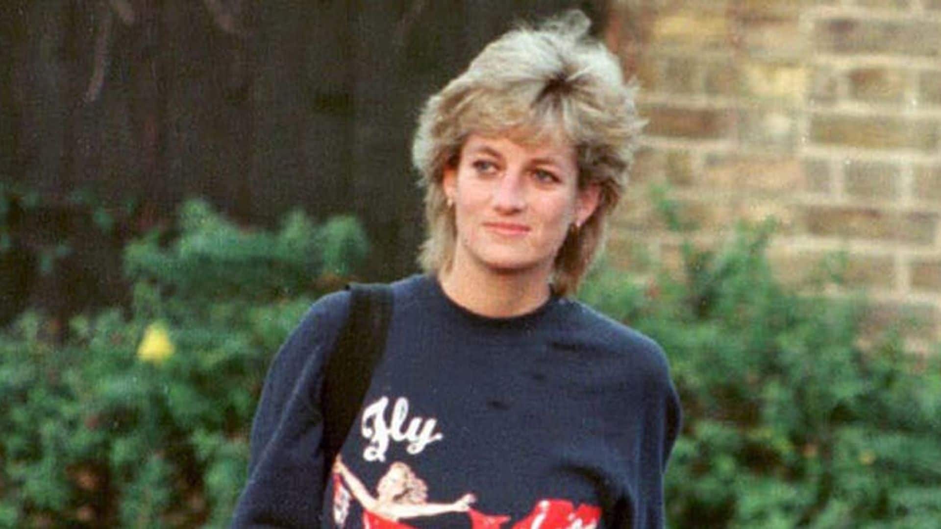 Get your $$$! Princess Diana's iconic sweatshirt can now be yours