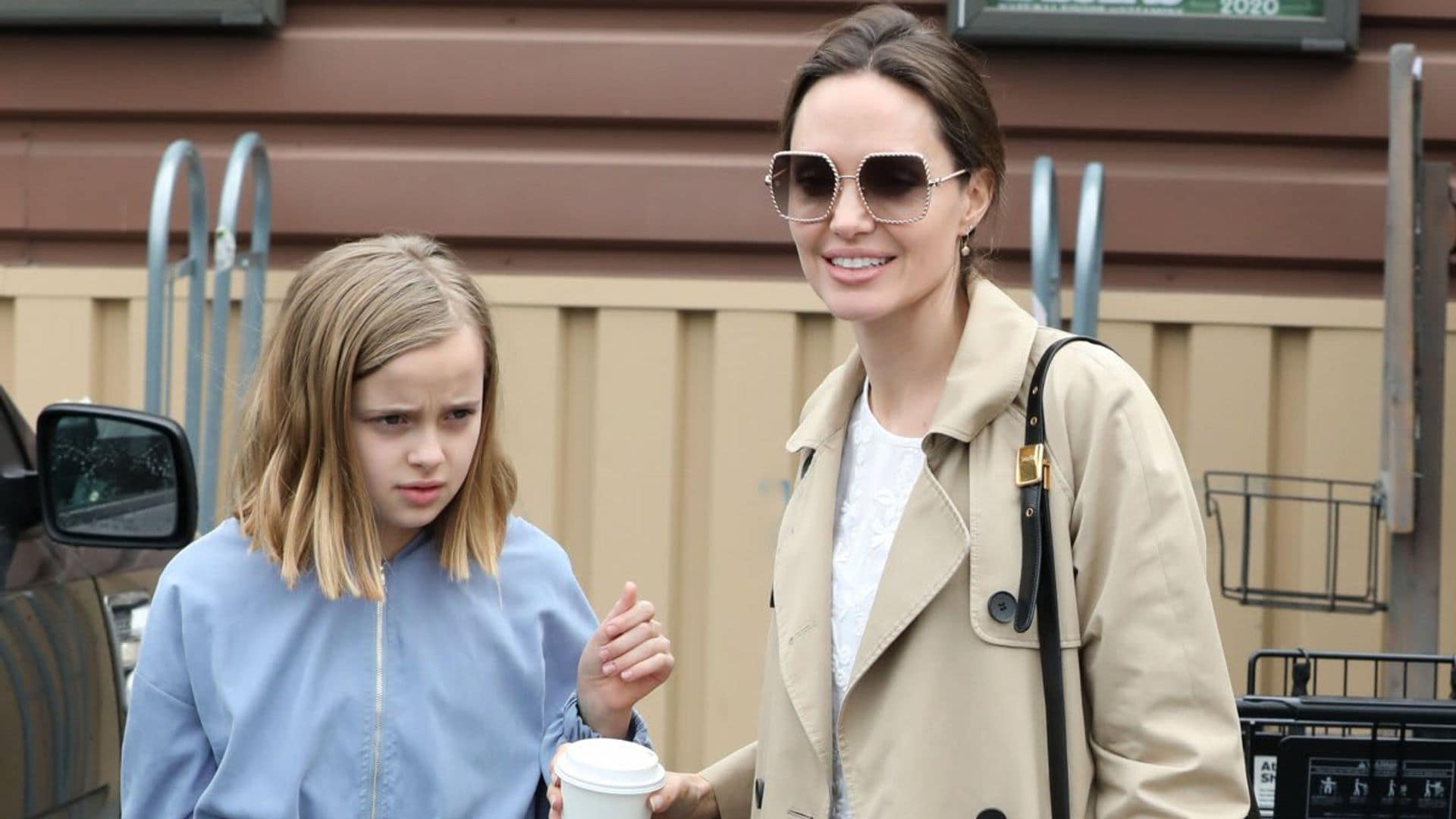 Angelina Jolie and daughter Vivienne have rare night out with THIS TV star