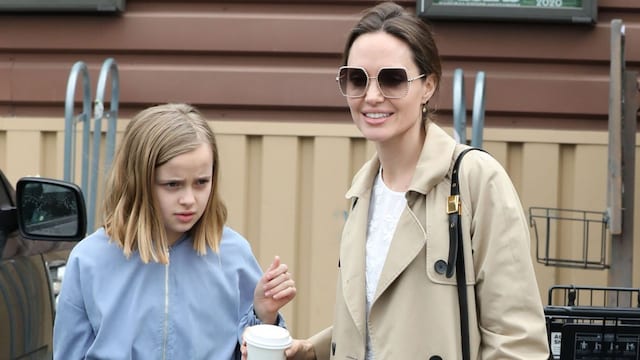 Angelina Jolie, daughter shopping trip