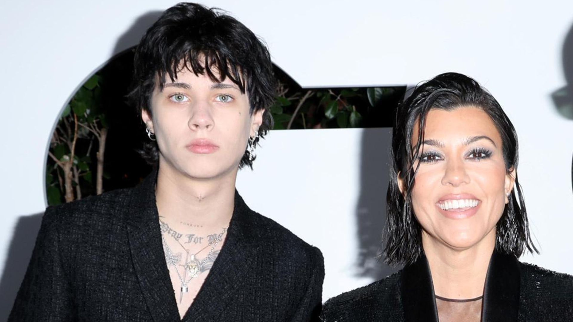 Kourtney Kardashian goes incognito while making a TikTok with her stepson Landon Barker
