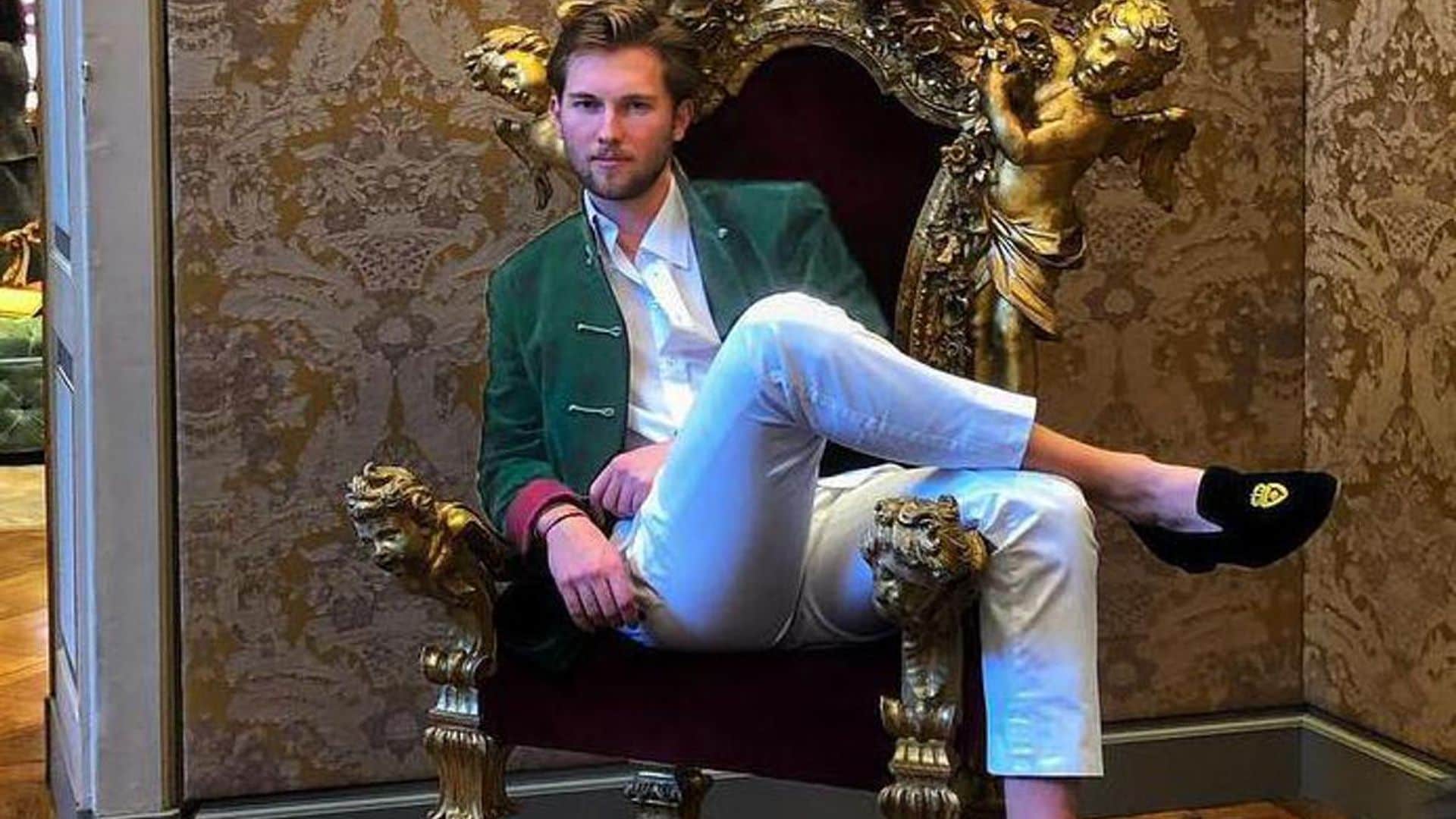 Who is Prince Heinrich Donatus? The handsome royal distantly related to Prince Philip has been helping Ukraine