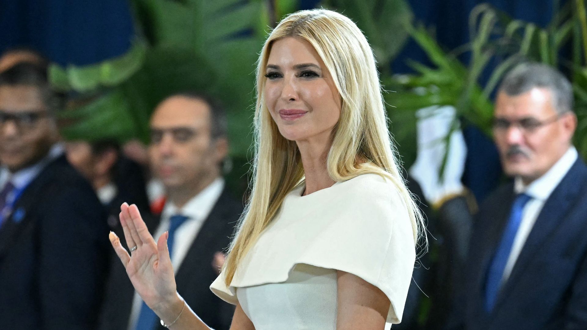 Ivanka Trump steps out in sleek, cinched black dress for synagogue visit in Miami