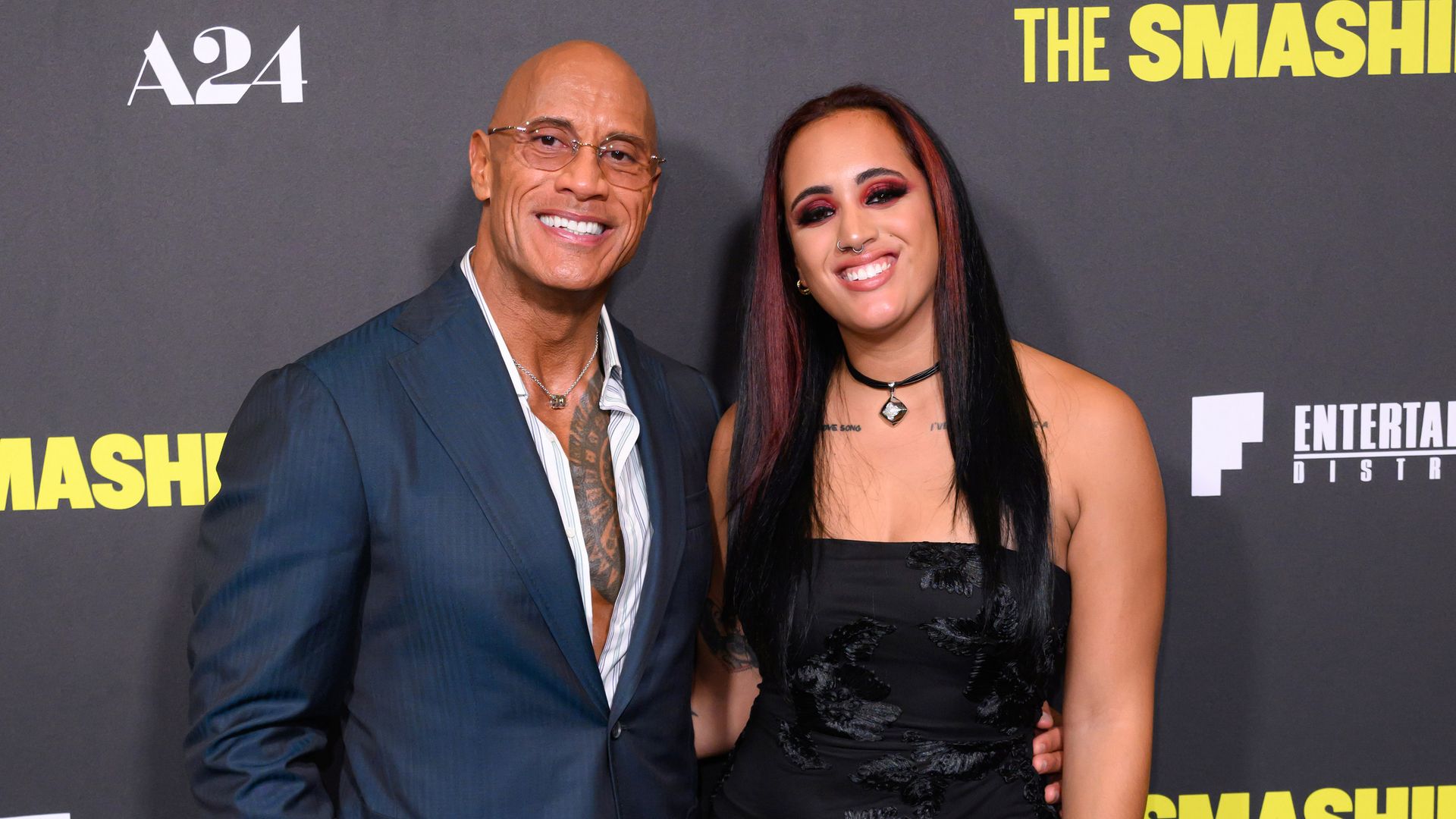 Dwayne Johnson beams with pride as daughter Ava Raine becomes fourth-generation wrestler in the family: 'She was born into it too'