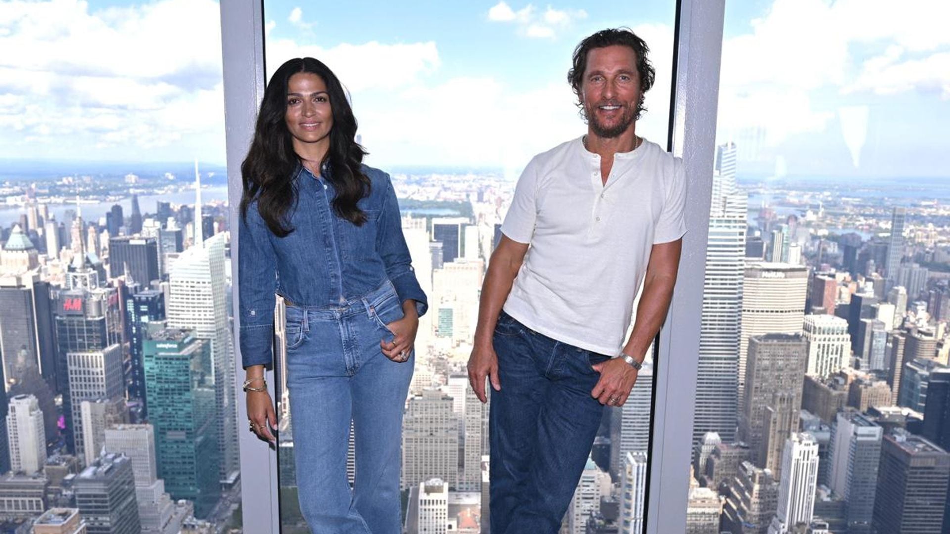 Camila Alves surprises Matthew McConaughey to celebrate the success of his book ‘Greenlights’