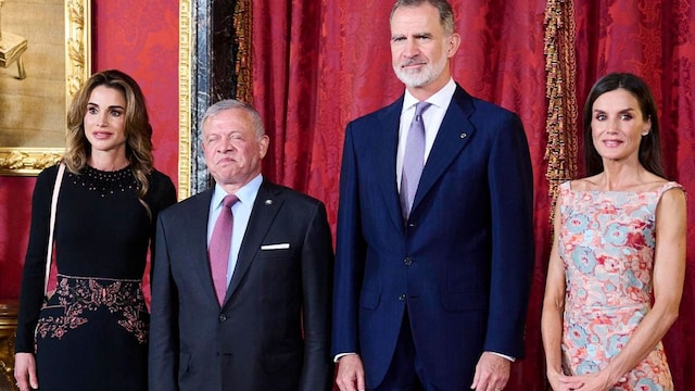 Queen Rania says it was 'honor' to join Spanish royals on special anniversary