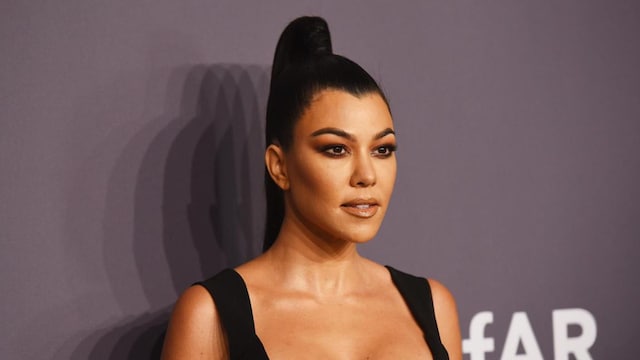 Kourtney Kardashian en la amfAR New York Gala 2019