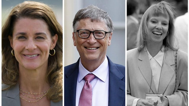 French President Receives Bill Gates at ELysee Palace in Paris