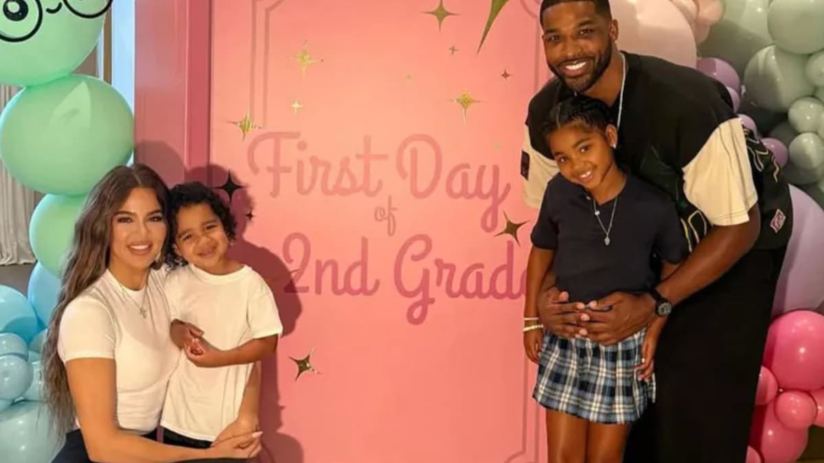Khloé Kardashian and Tristan Thompson celebrate daughter True's first day of second grade