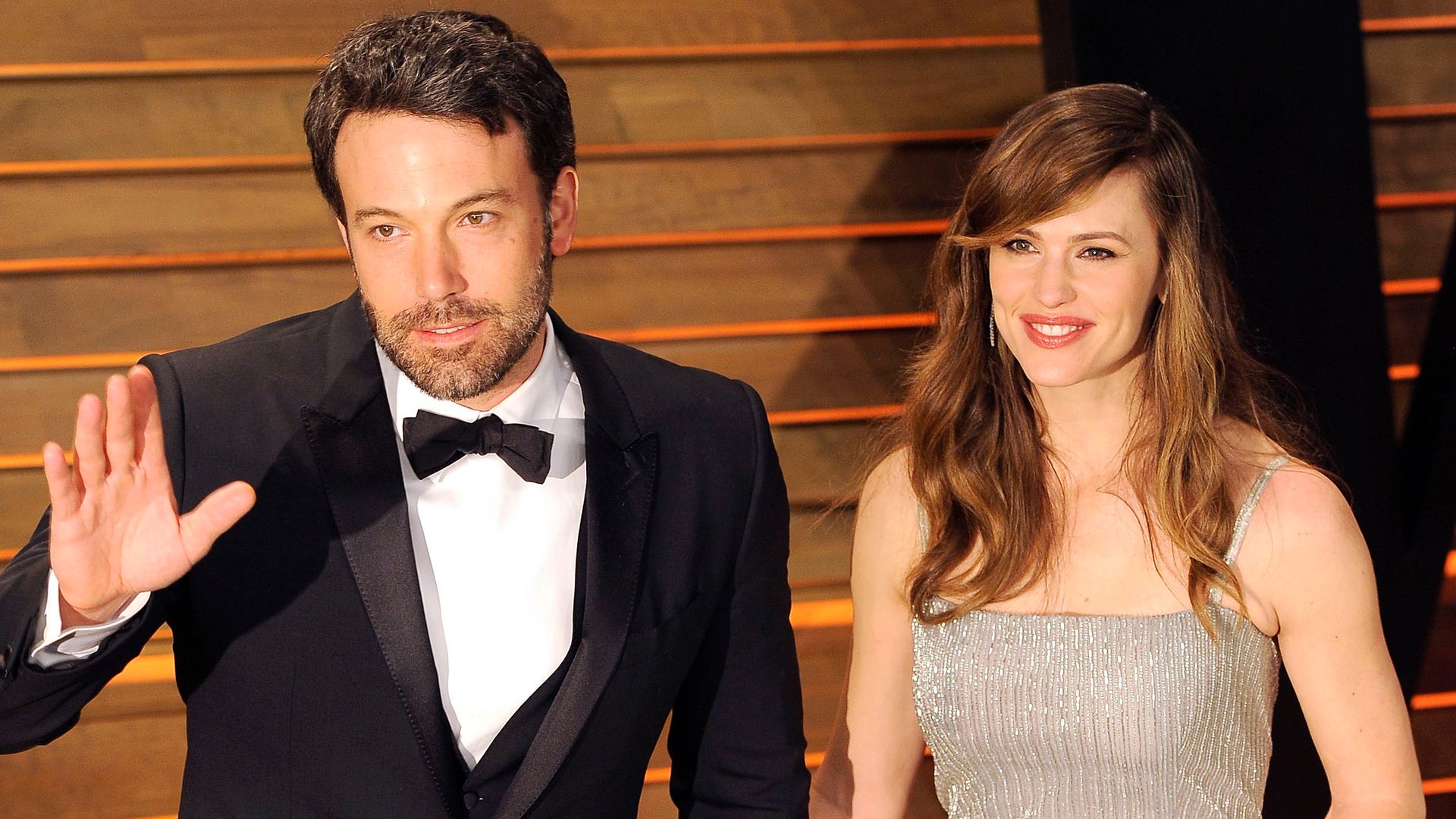 Ben Affleck and Jennifer Garner coordinate matching blue&hellip;