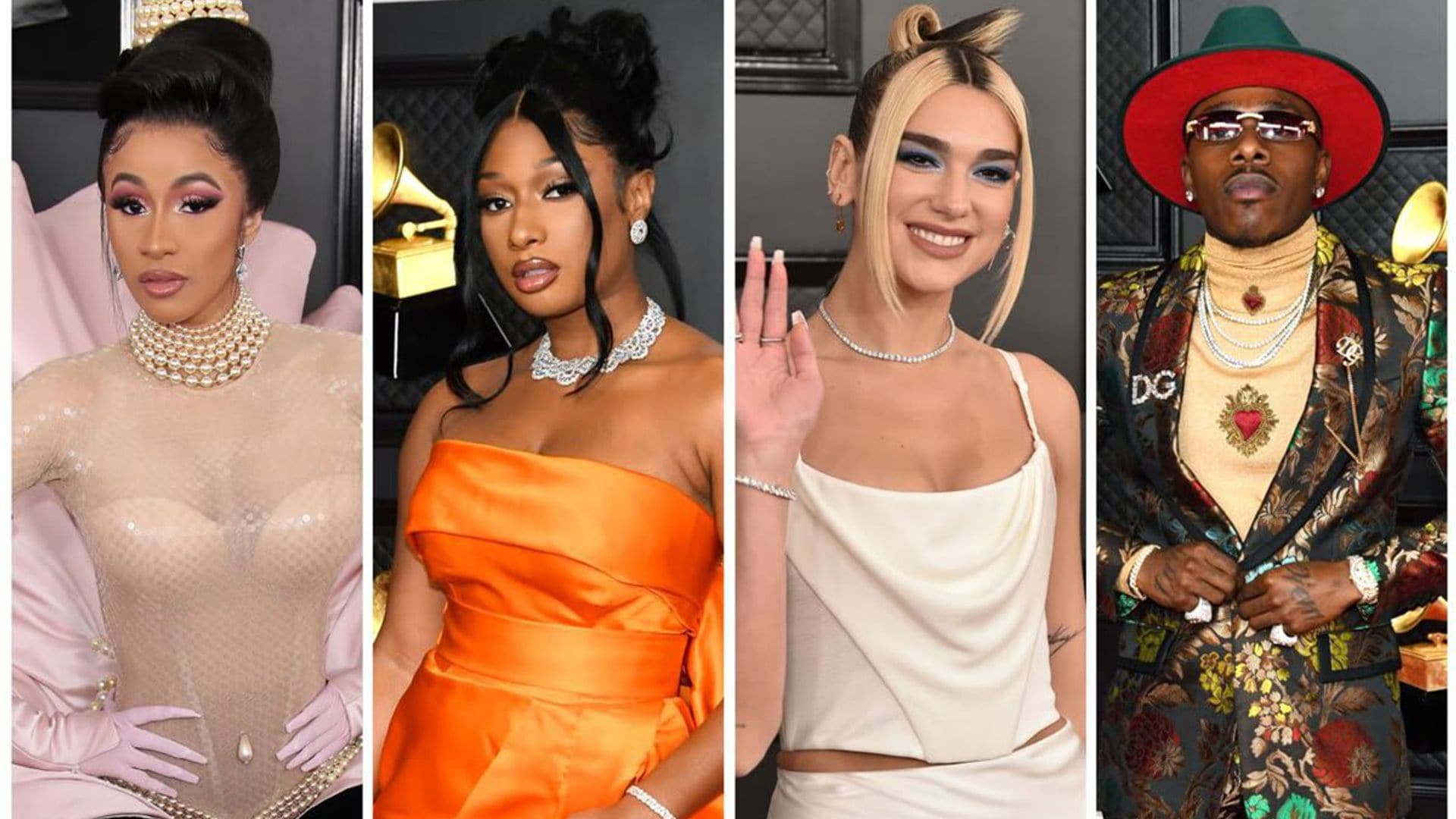 Cardi B, Megan Thee Stallion, DaBaby, and Dua Lipa 2021 GRAMMY performance