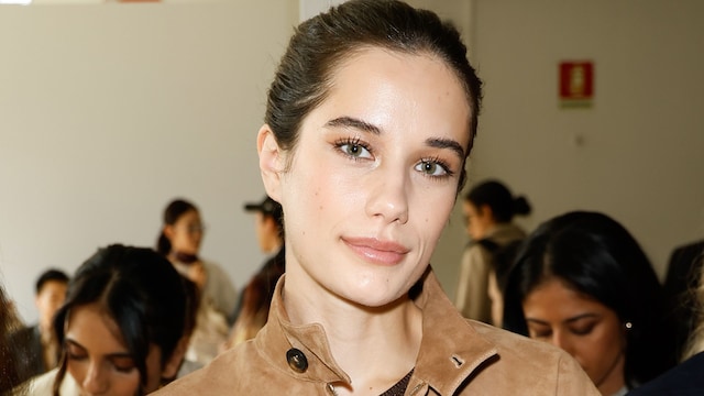 Ella Bleu Travolta at the Tod's Fall RTW 2025 fashion show as part of Milan Fashion Week on February 28, 2025 in Milan, Italy. (Photo by Aitor Rosas Sune/WWD via Getty Images)