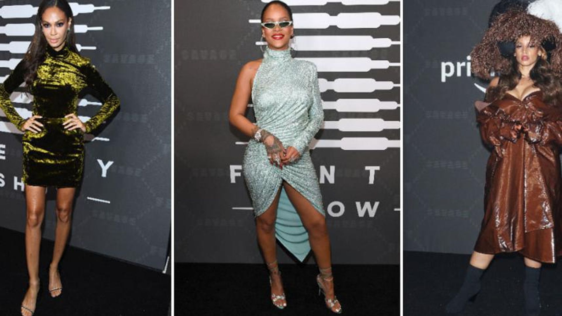 Rihanna has star-studded support at Savage X Fenty fashion show