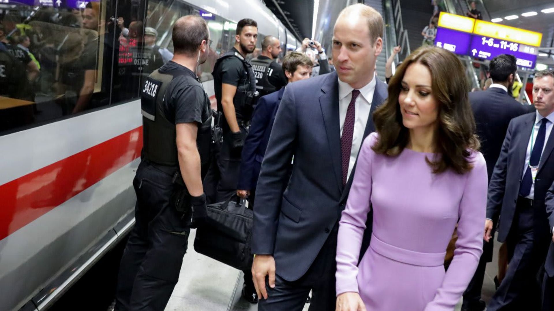 Kate Middleton and Prince William are traveling on their own Polar Express this Christmas