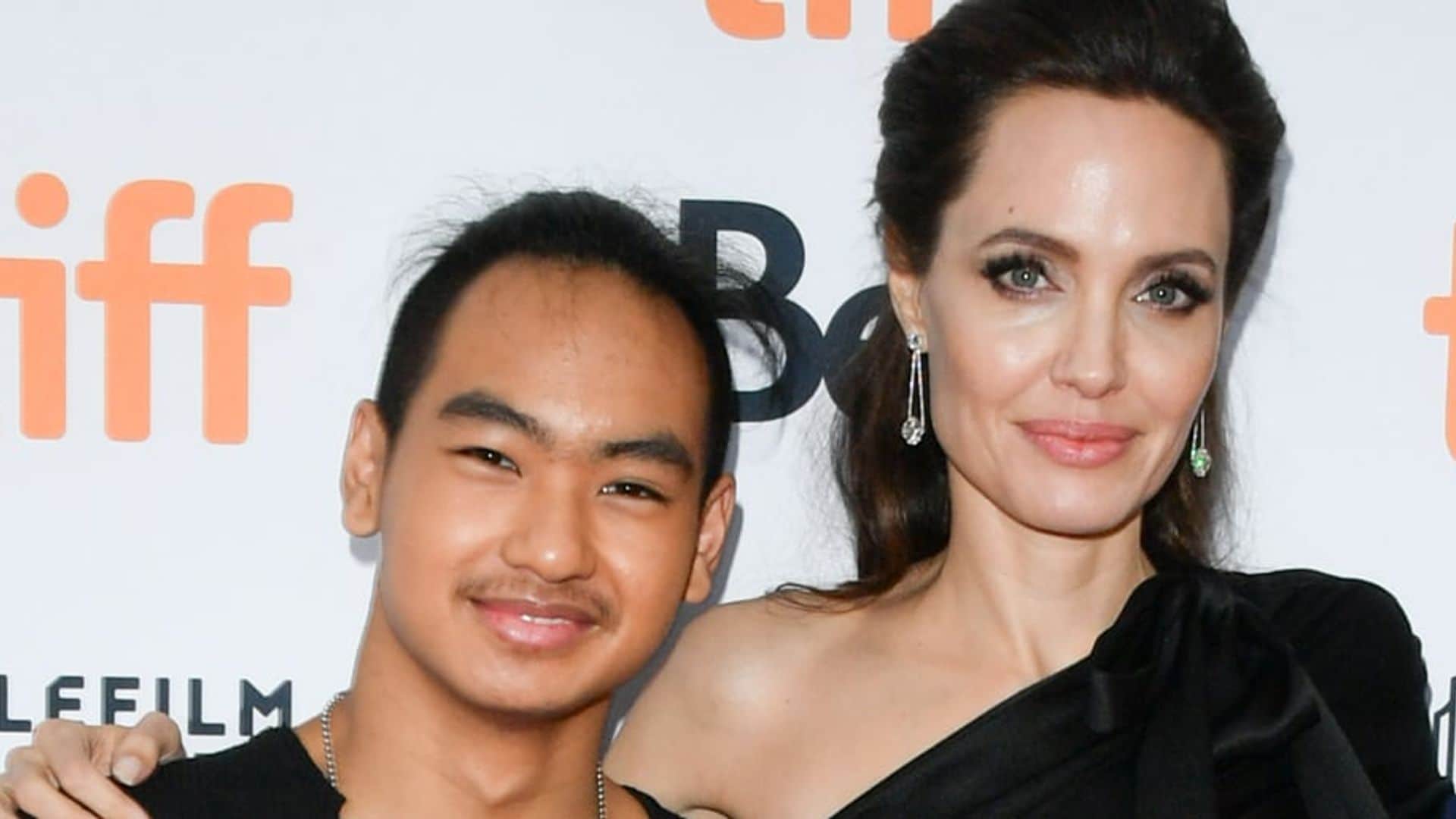 Angelina Jolie is like every mom as she drops son Maddox off at college