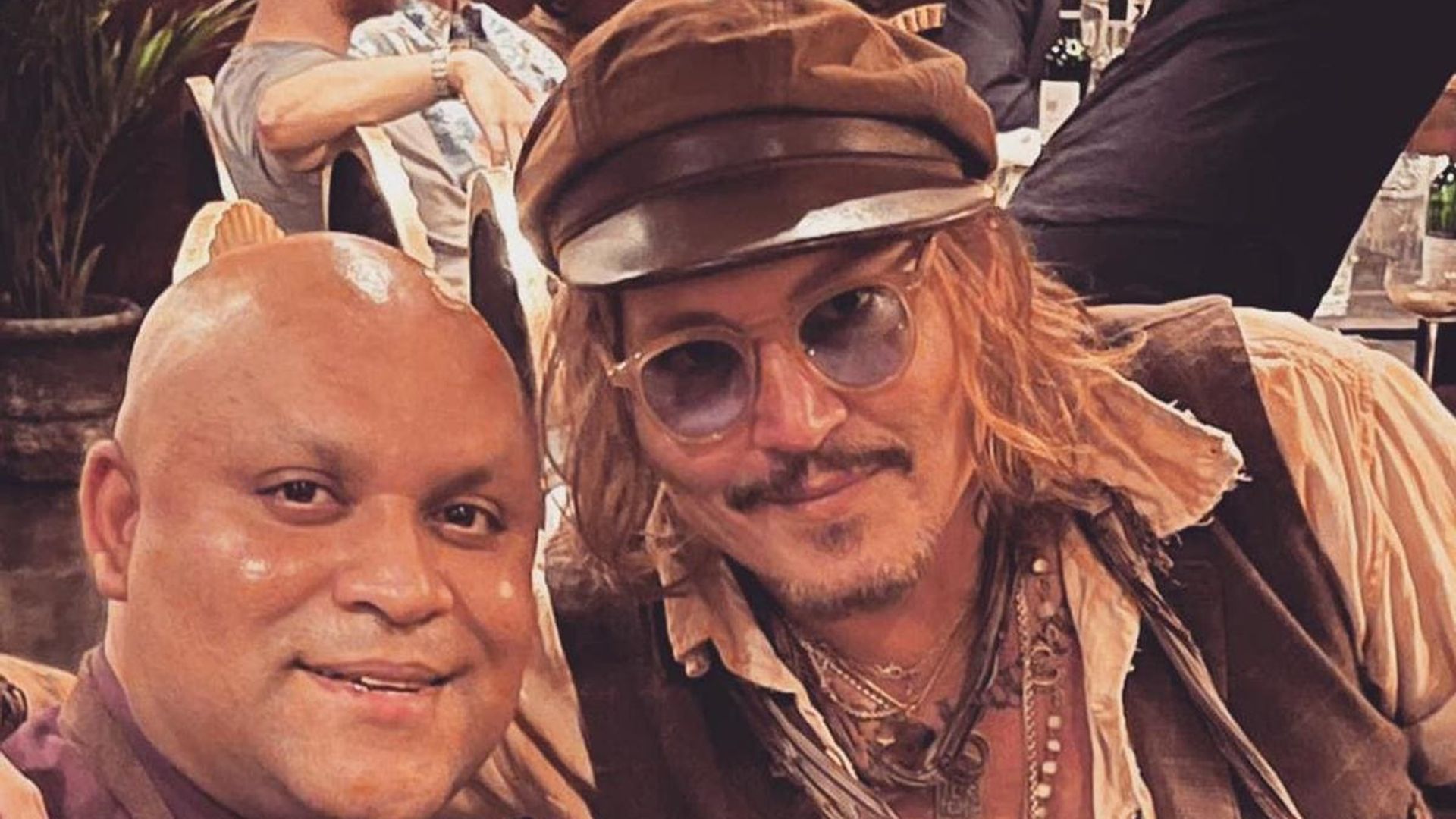 Johnny Depp spends around $62,000 at dinner with friends at an Indian restaurant