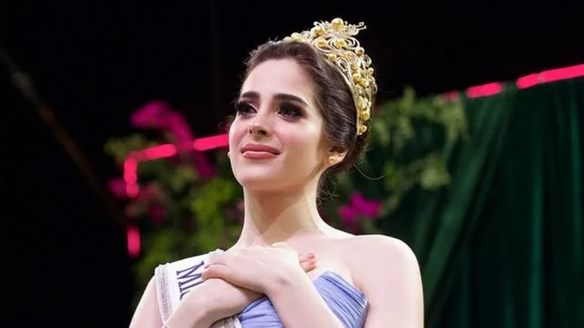The beauty queen, who is currently visiting Monaco, spoke out about the fire that claimed the lives of five people.