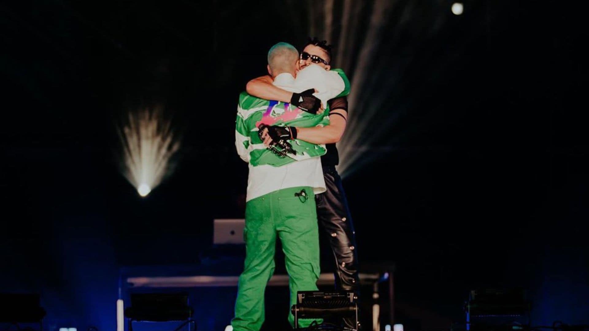 J Balvin pens touching tribute to Bad Bunny following blockbuster ‘P FKN R’ performance