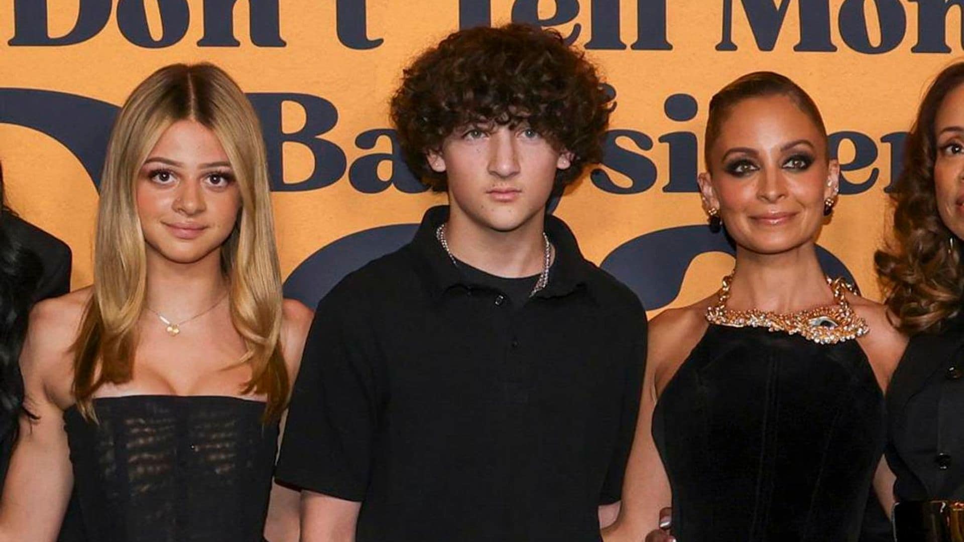 Nicole Richie’s kids, Harlow and Sparrow, make their red carpet debut