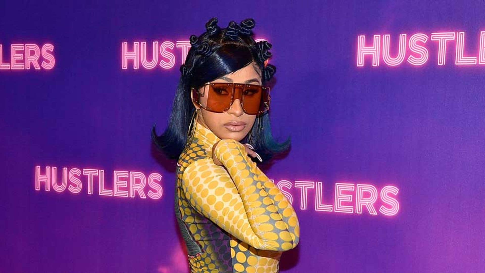 Cardi B attends 'Hustlers’ event in this classic 90's inspired hairstyle