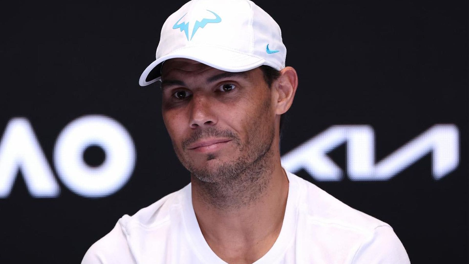 Rafa Nadal shares the first picture with his wife and baby