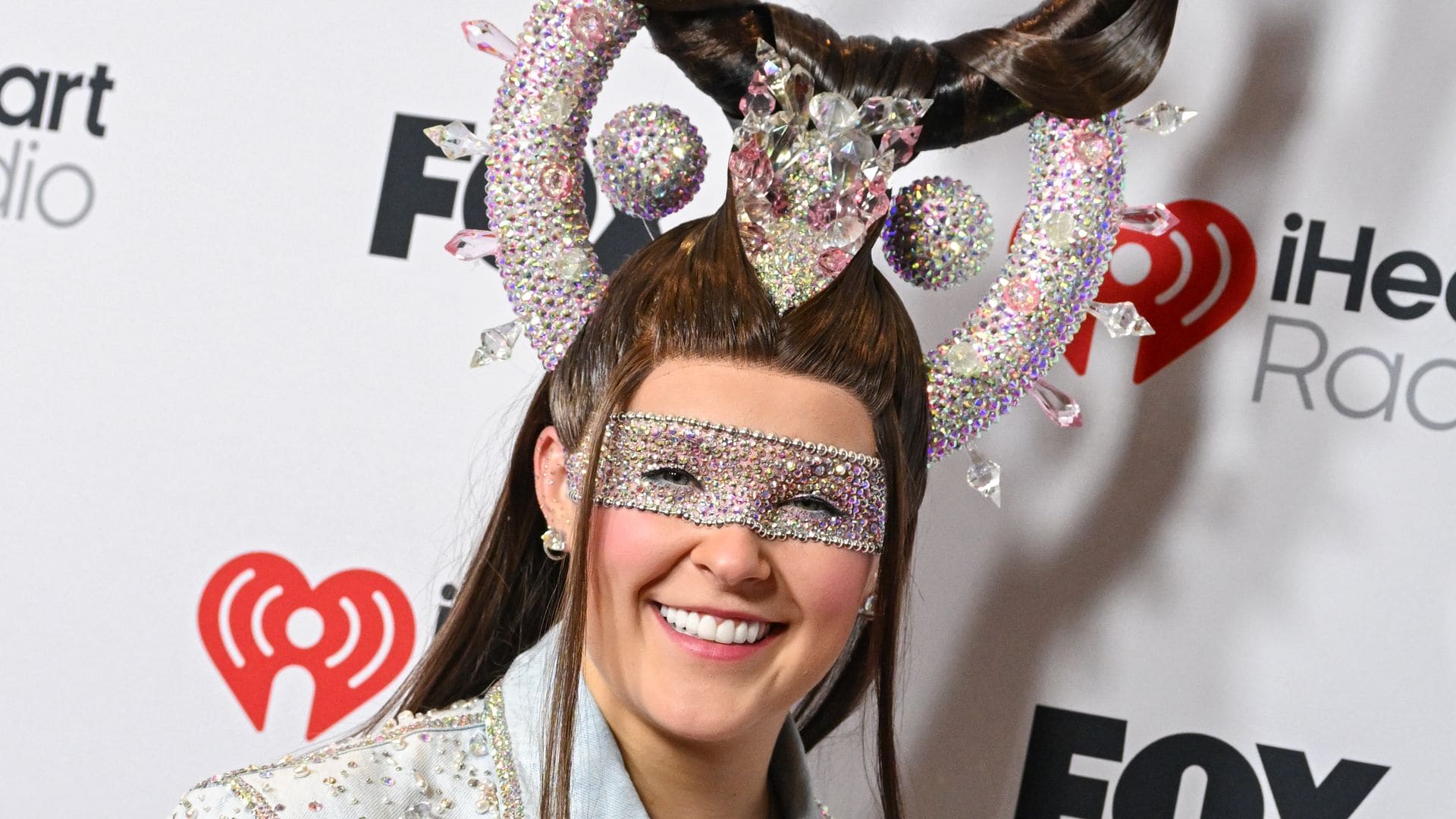 Jojo Siwa at the 2025 iHeartRadio Music Awards held at the Dolby Theatre on March 17, 2025 in Los Angeles, California. 