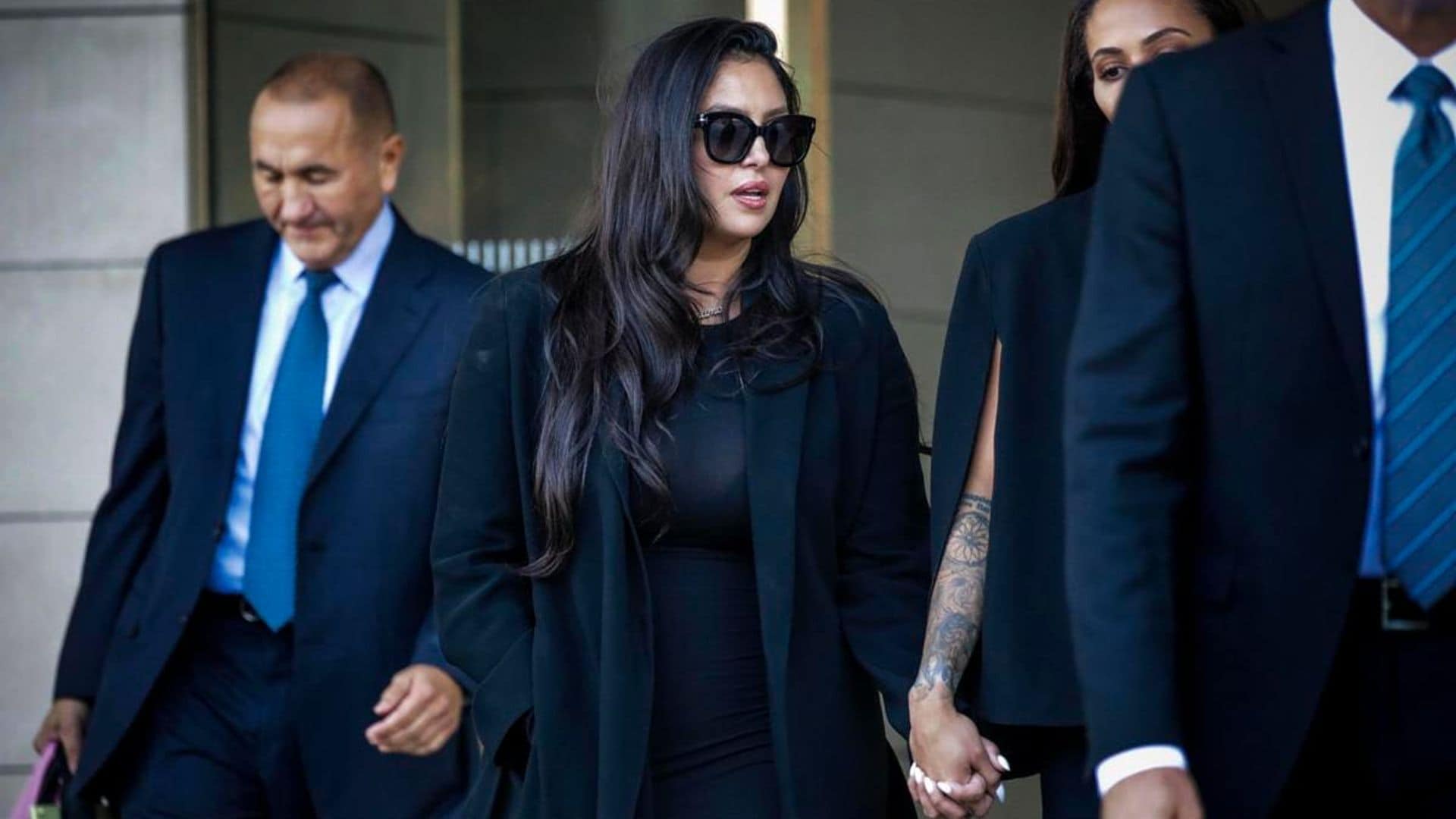 Vanessa Bryant takes Natalia Bryant, Ciara and Monica to her trial against the Los Angeles County
