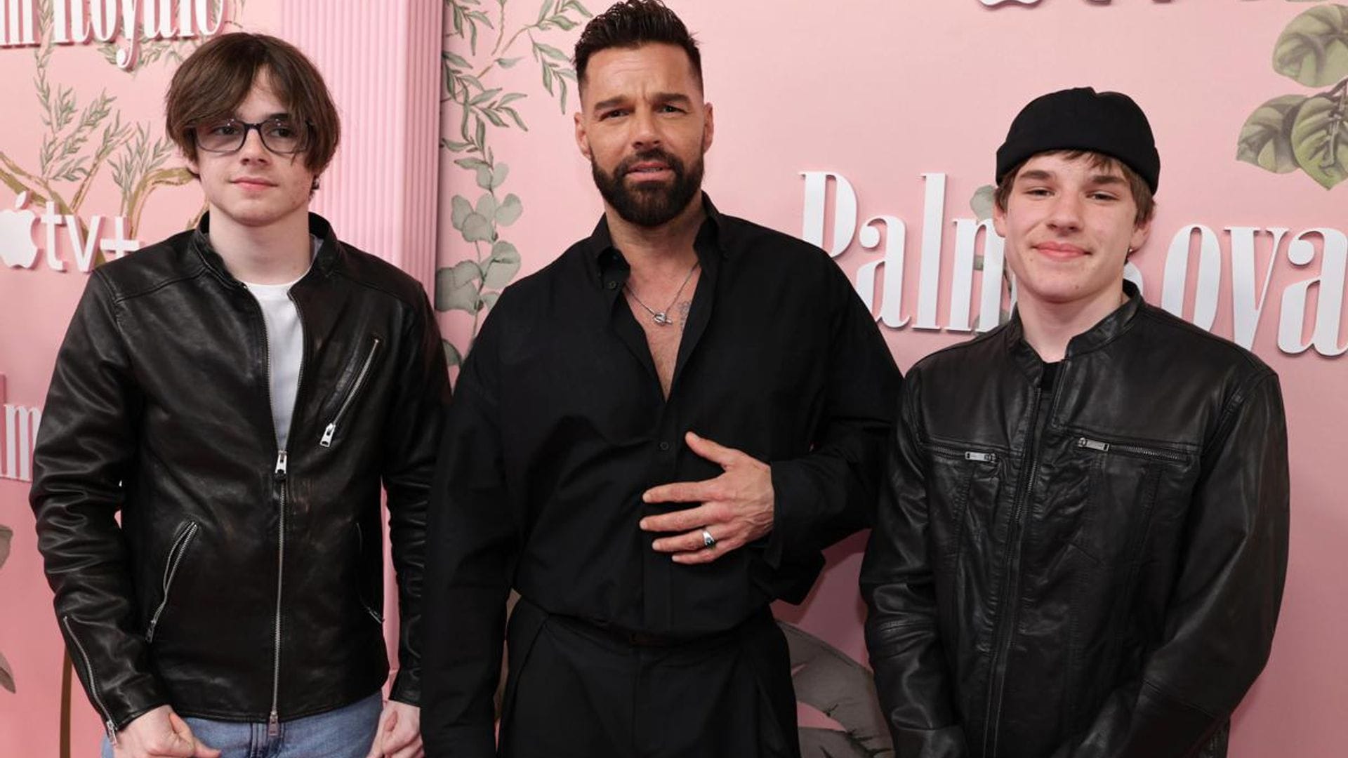 Ricky Martin and his twins, Matteo and Valentino, enjoy their vacation in Japan
