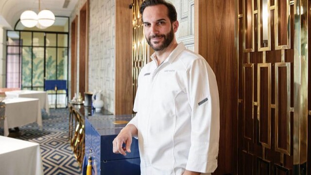 Chef Mario Sandoval at Coque Madrid