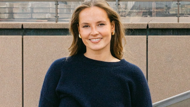 Princess Ingrid Alexandra on the campus of the University of Sydney