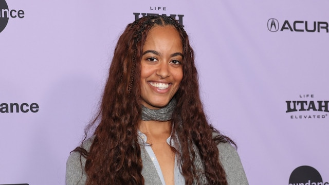 Malia Obama gives the oversized blazer look a streetwear twist