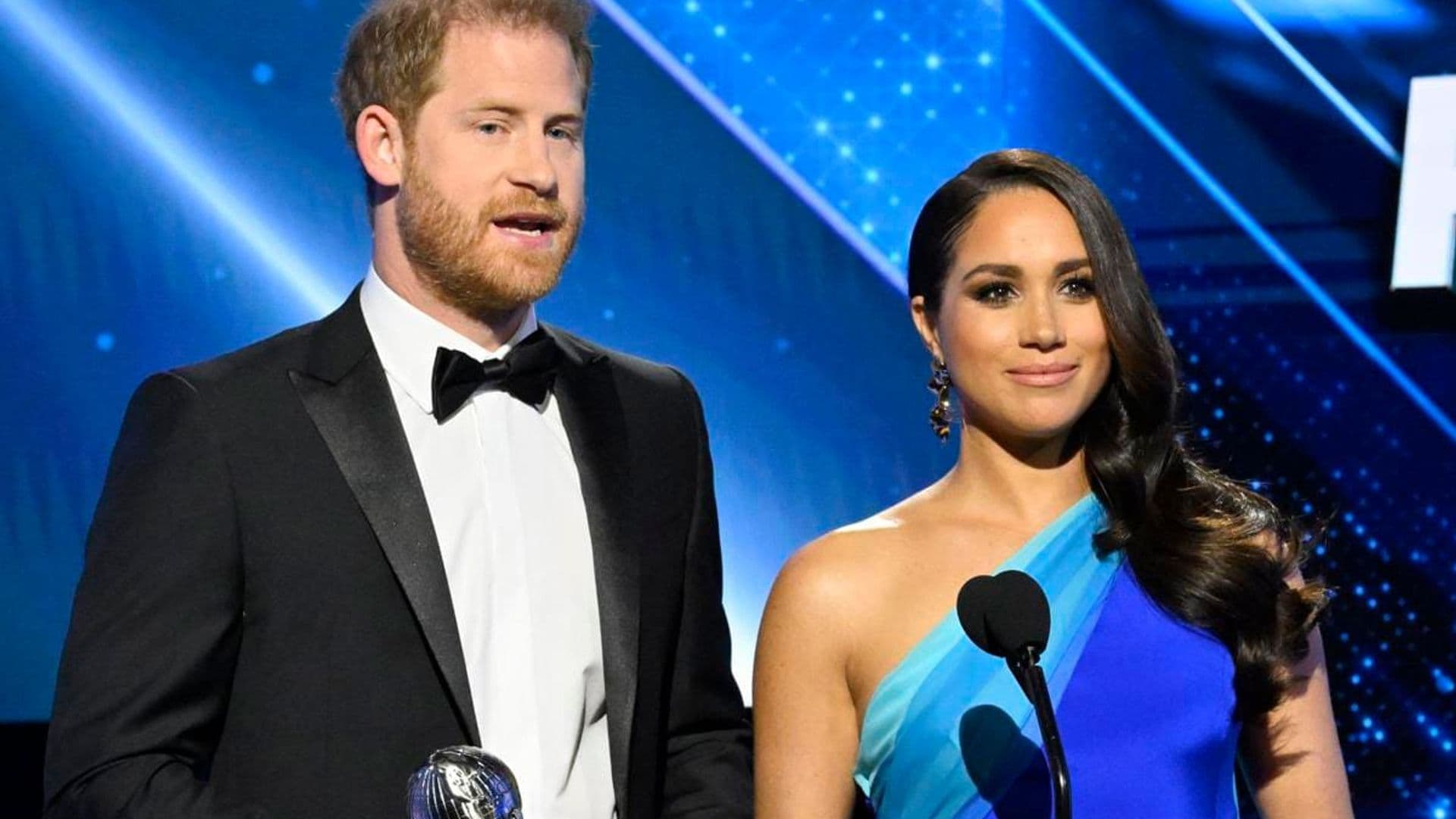 Meghan Markle and Prince Harry make awards show appearance with a special guest