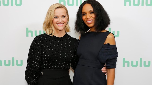 Reese Witherspoon and Kerry Washington were a total mood at the Emmys