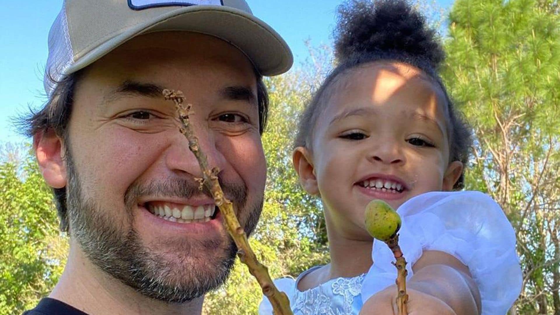 Serena Williams’ daughter Olympia turns her cute little nose up at dad’s healthy drink