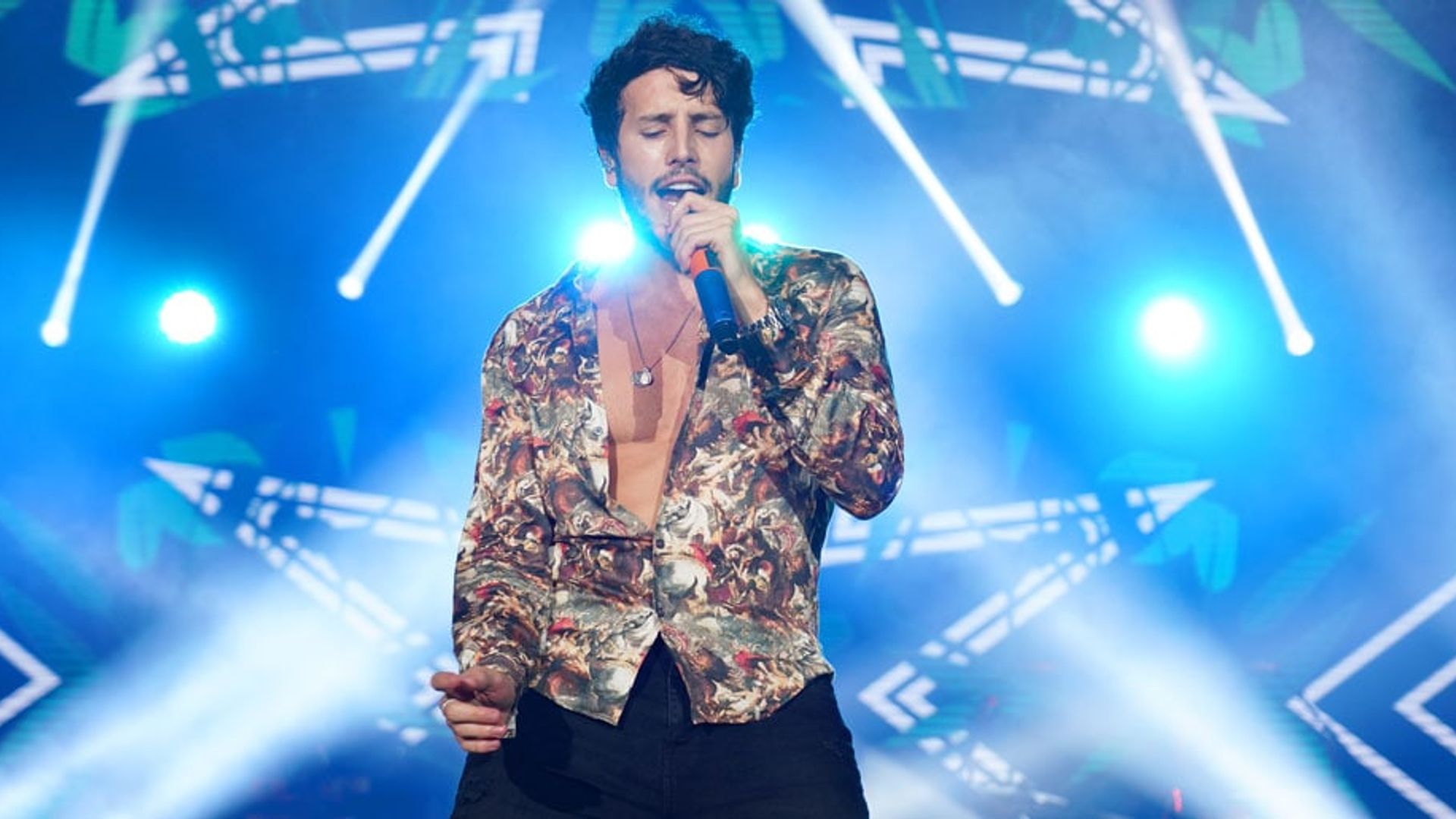 Sebastian Yatra is starstruck as he performs live for a music legend