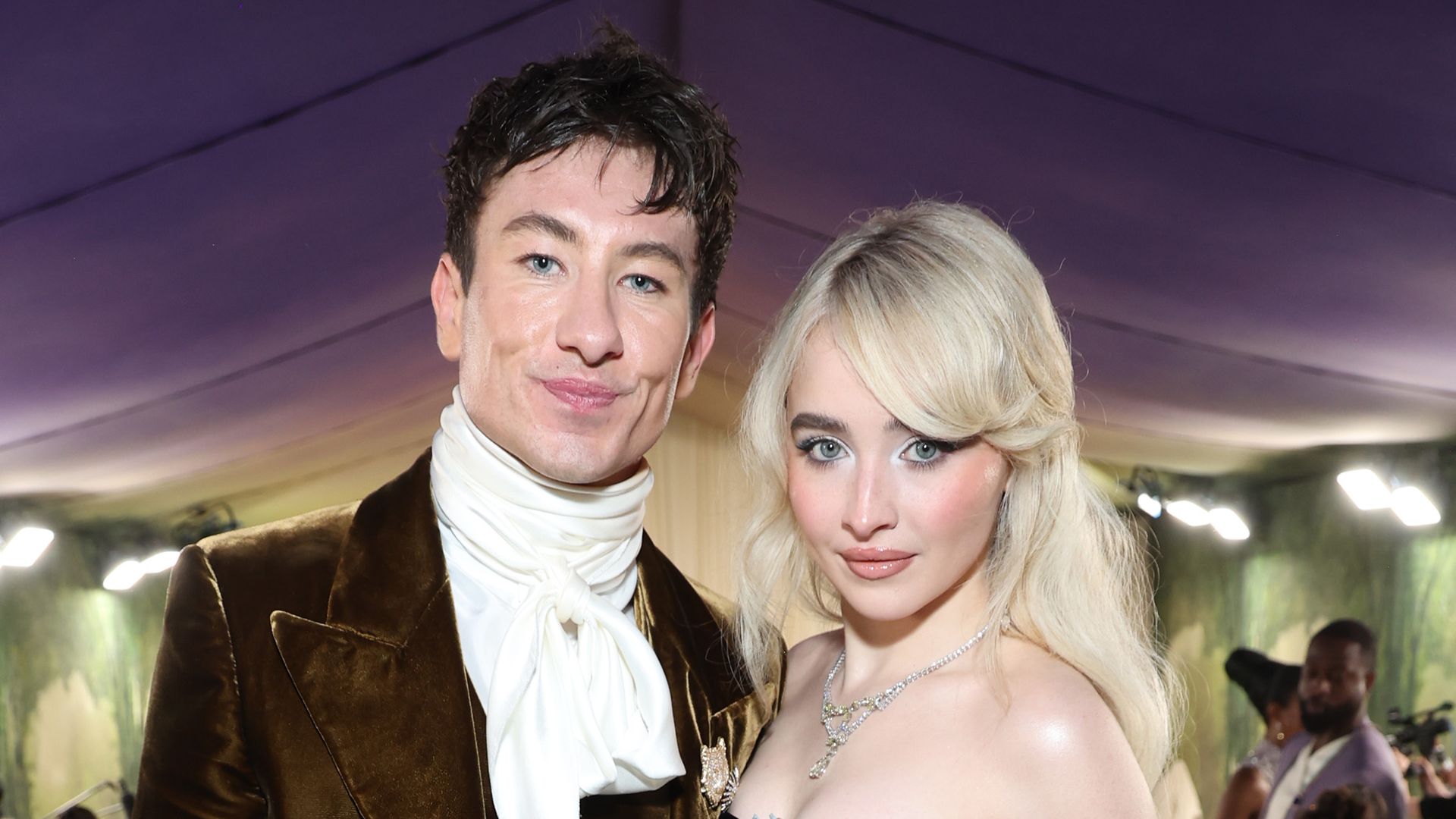 NEW YORK, NEW YORK - MAY 06:  (L-R) Barry Keoghan and Sabrina Carpenter attend The 2024 Met Gala Celebrating "Sleeping Beauties: Reawakening Fashion" at The Metropolitan Museum of Art on May 06, 2024 in New York City. ( (Photo by Kevin Mazur/MG24/Getty Images for The Met Museum/Vogue) 