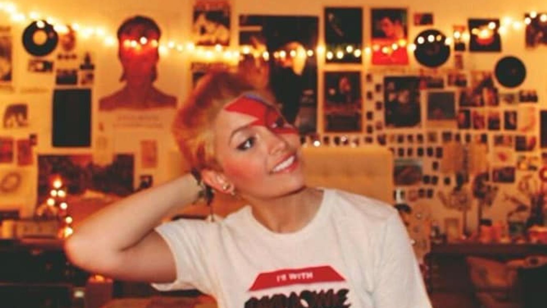 Paris Jackson embracing 'awkward hair phase' with a David Bowie cut