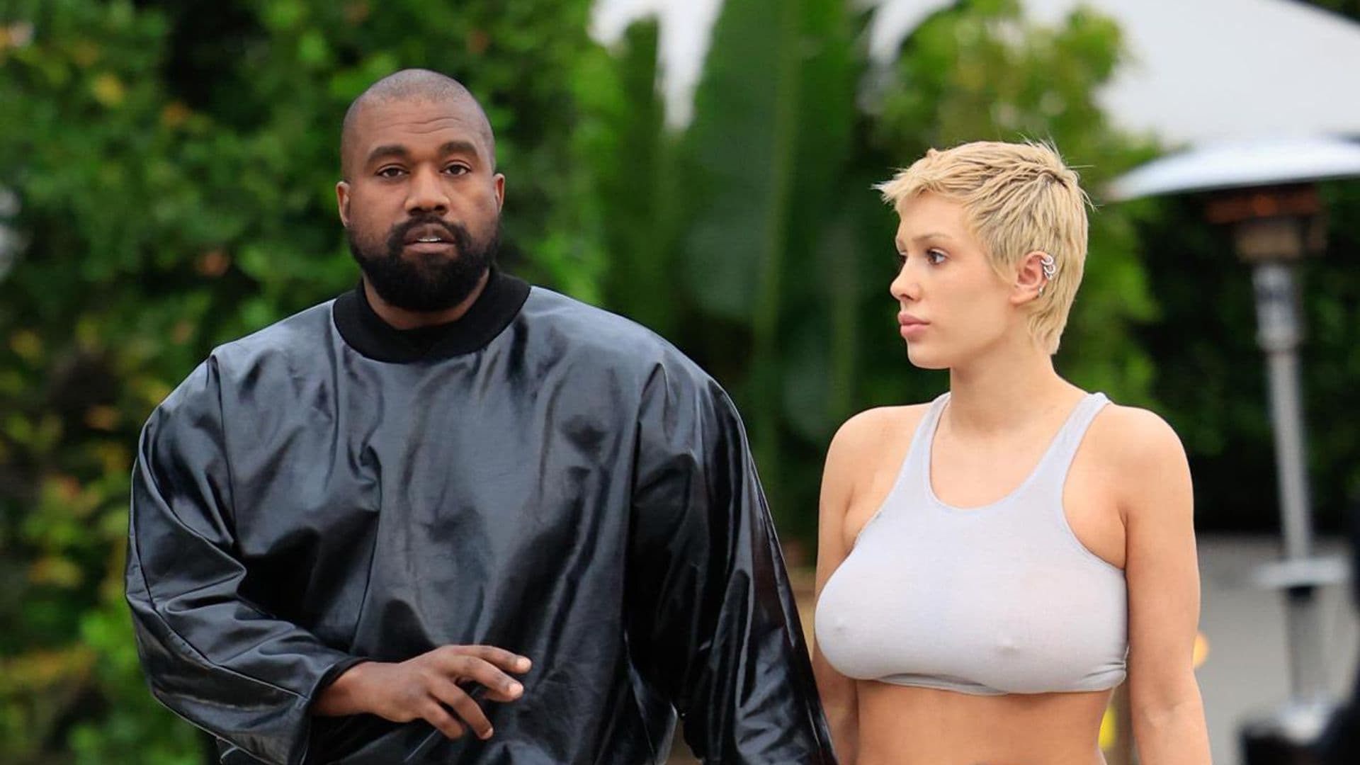 Kanye West’s daughter North West and Bianca Censori hold hands in Disney