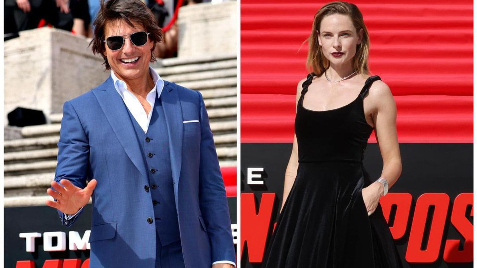 Tom Cruise and Rebecca Ferguson cozy up at ‘Mission Impossible’ premiere