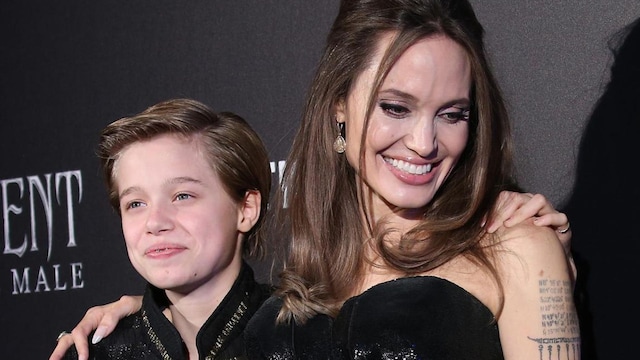 Shiloh Jolie-Pitt is dad Brad Pitt's mini-me