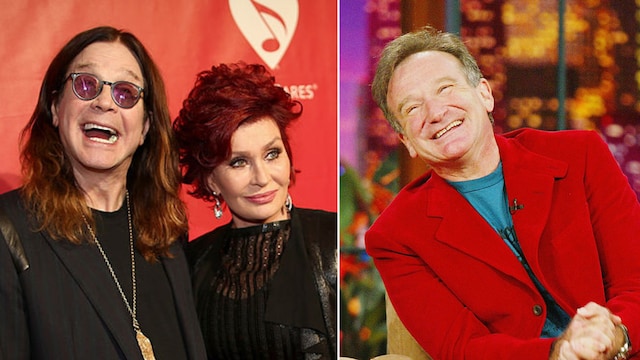 ozzy Osbourne, Sharon, Robin Williams