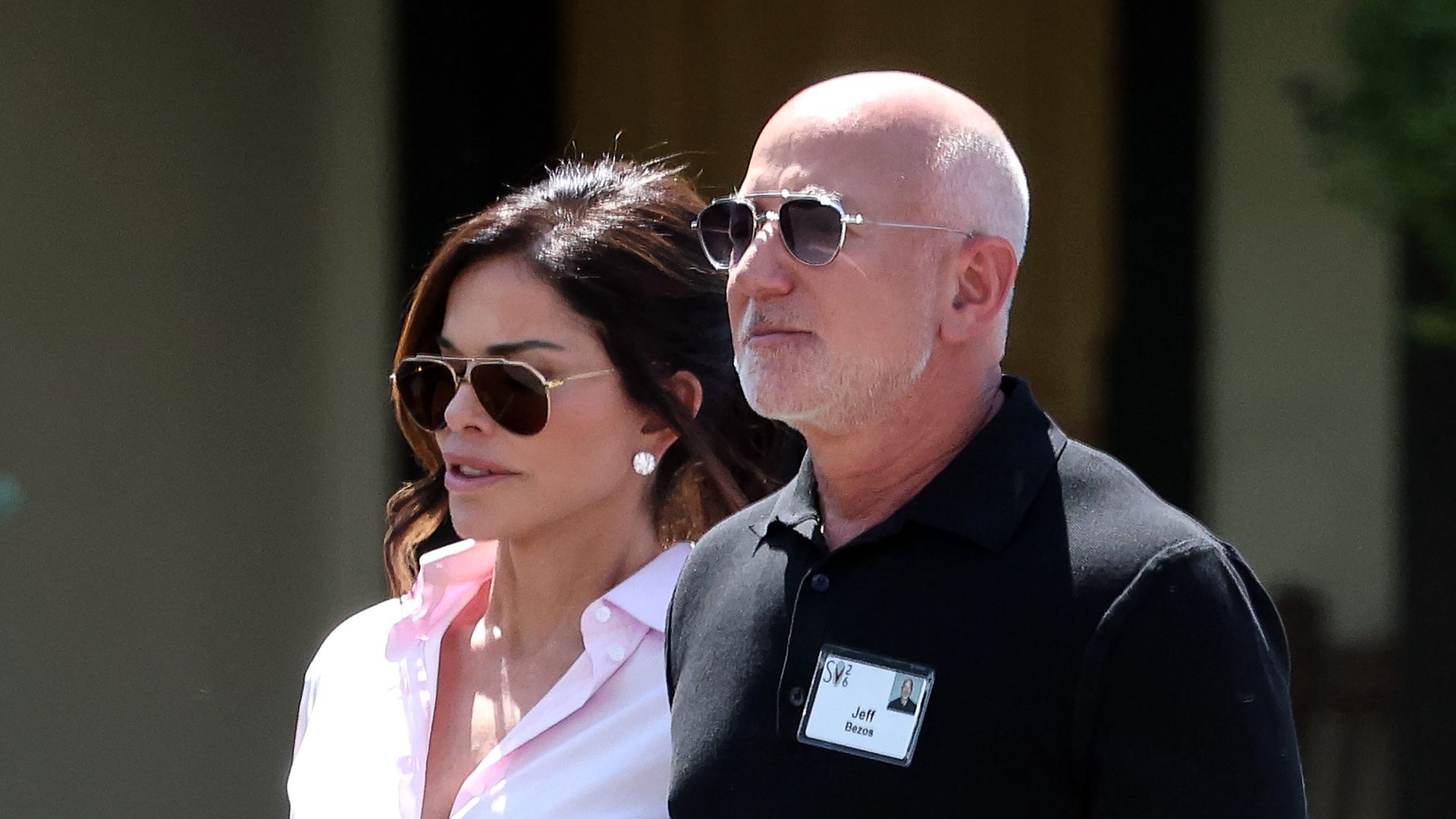 Lauren Sánchez Bezos and Jeff Bezos attended FIFA World Cup match before heading to the Sun Valley Conference