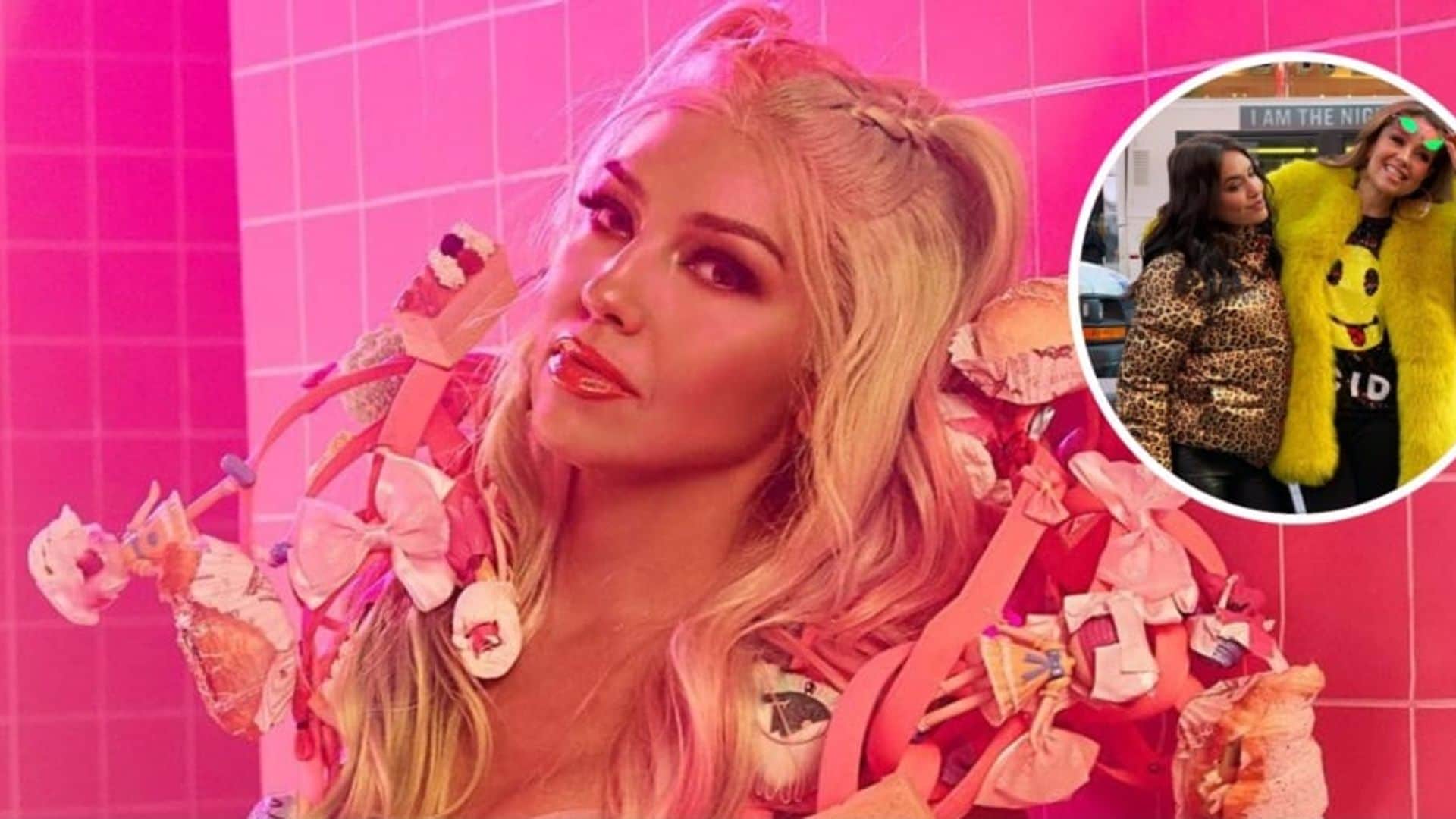 Thalía and Lali Espósito get a huge surprise in Times Square