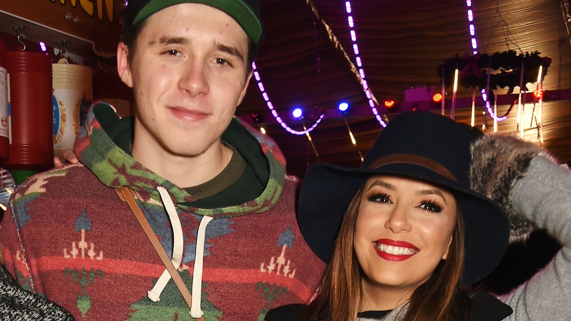 Eva Longoria and her 'nephew' Brooklyn Beckham make some delicious-looking tostadas
