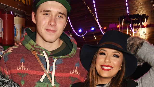 Brooklyn Beckham and Eva Longoria in 2016