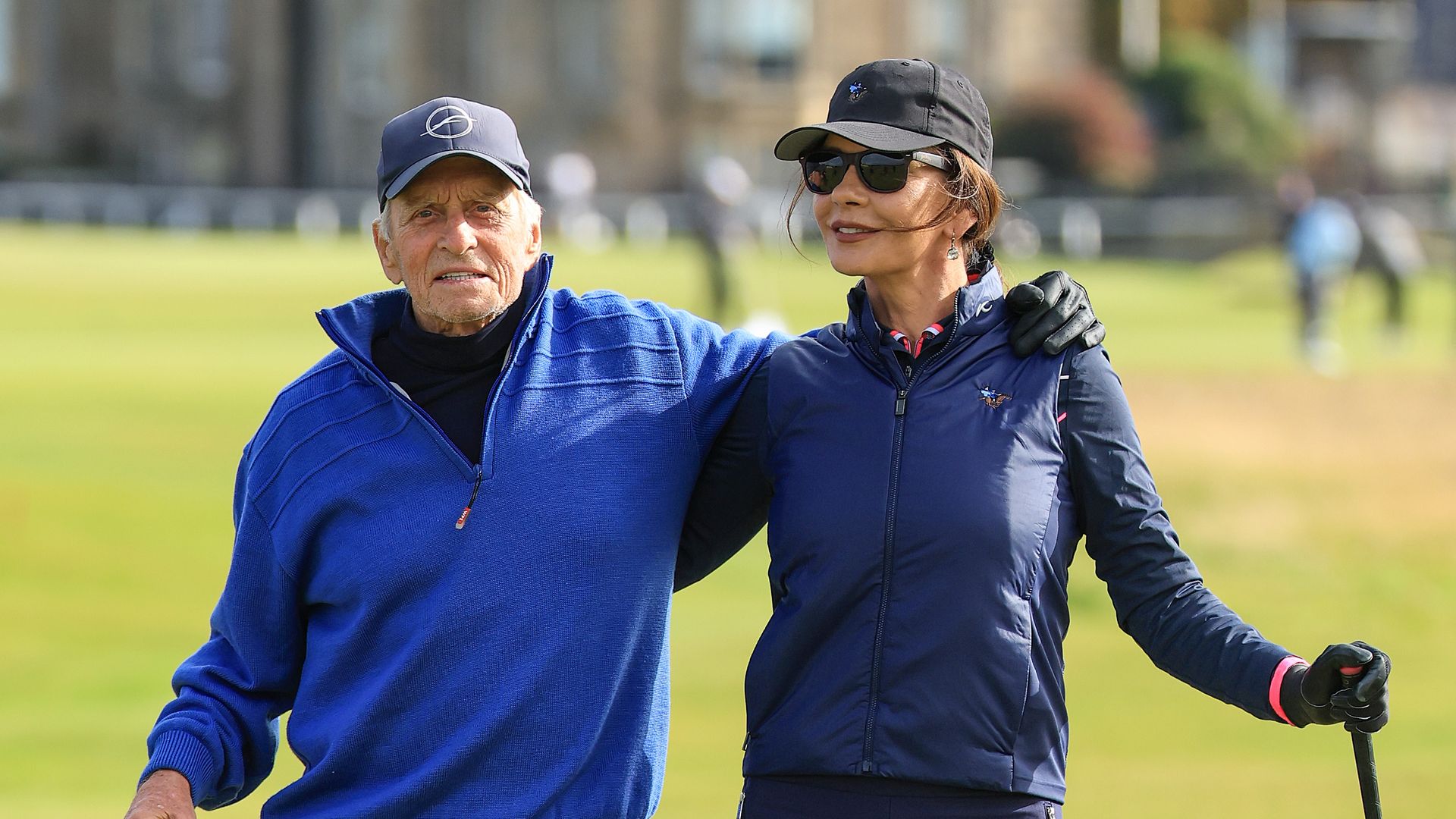Catherine Zeta-Jones and Michael Douglas take their family to one of the coldest and remotest places in the world