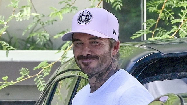 David Beckham in his new home in Miami