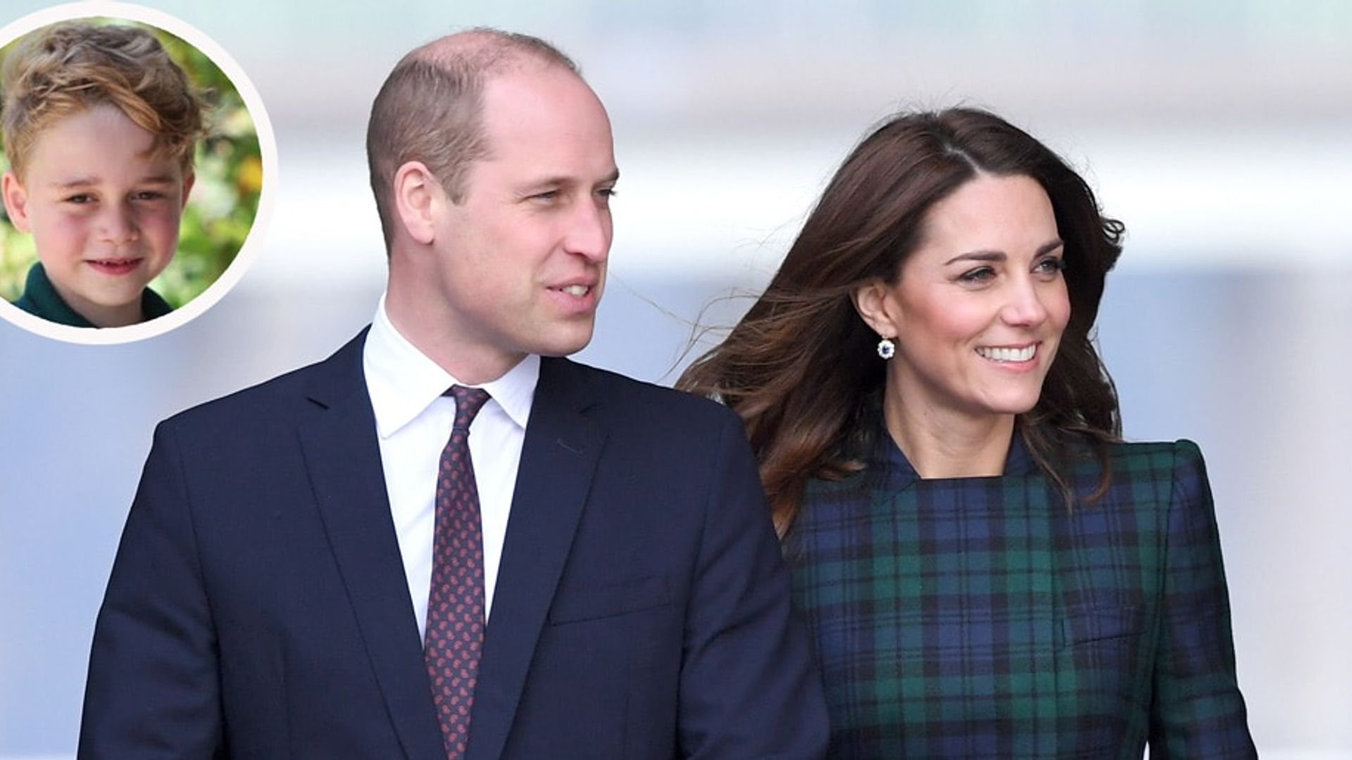The Cambridge's shared a sweet message for Prince George's Bday