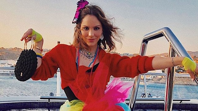 Katharine McPhee in Greece