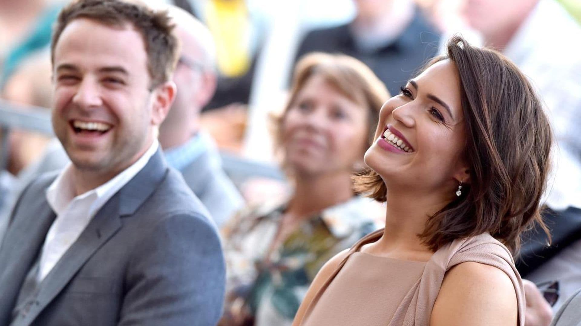Mandy Moore is expecting her first child with husband Taylor Goldsmith